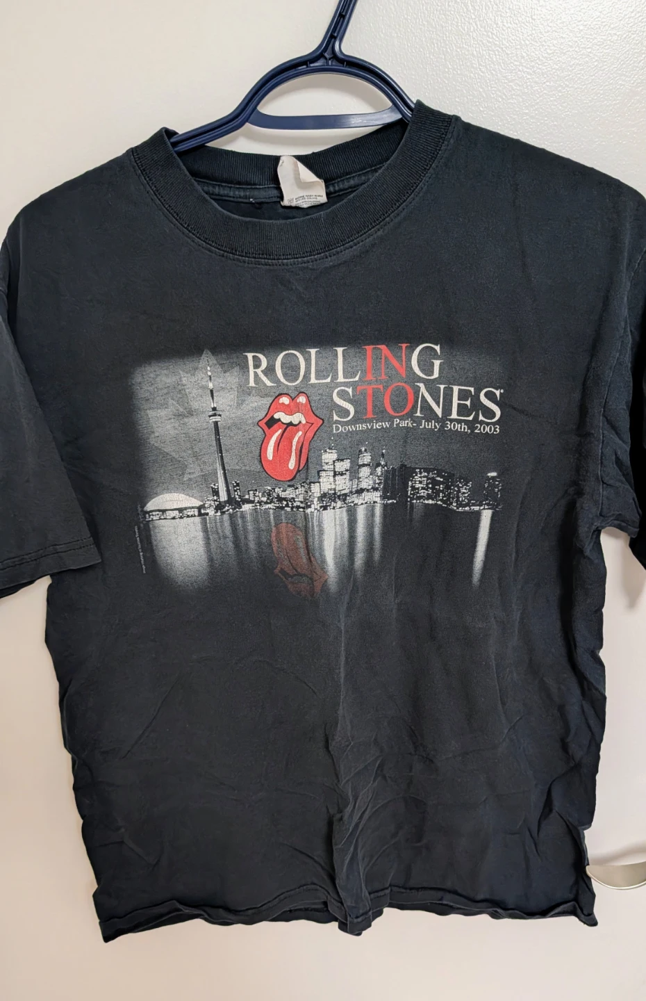The Rolling Stones Toronto Concert T-Shirt 2003 - Men's Medium - photo 2