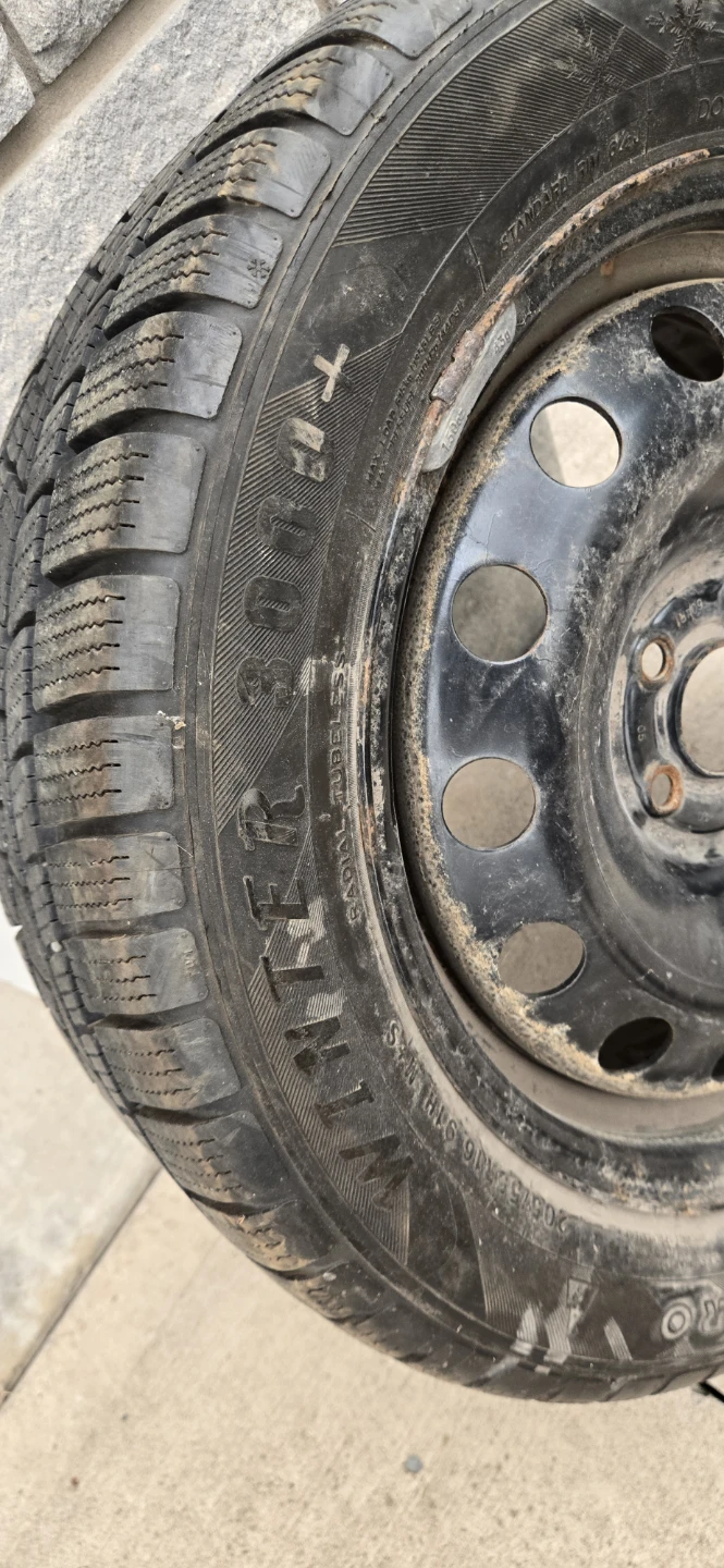 Winter Tire on Rim - 205/55R16 - photo 2