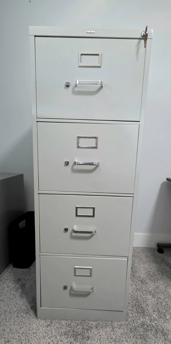 4-Drawer Filing Cabinet