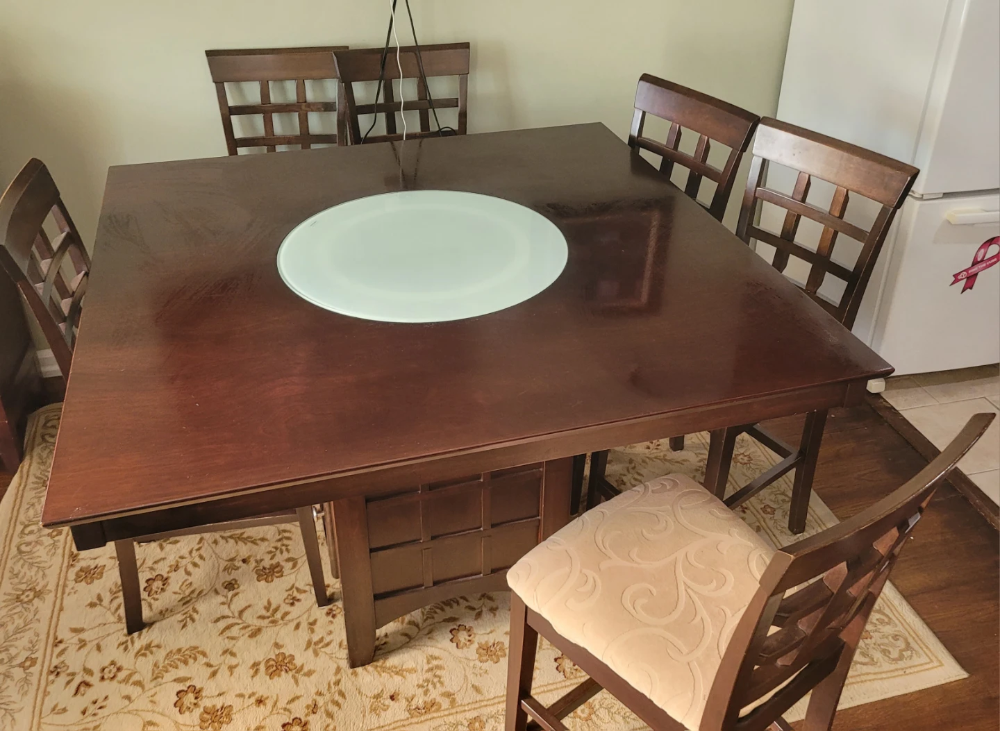 Dining Table Set with 8 Chairs