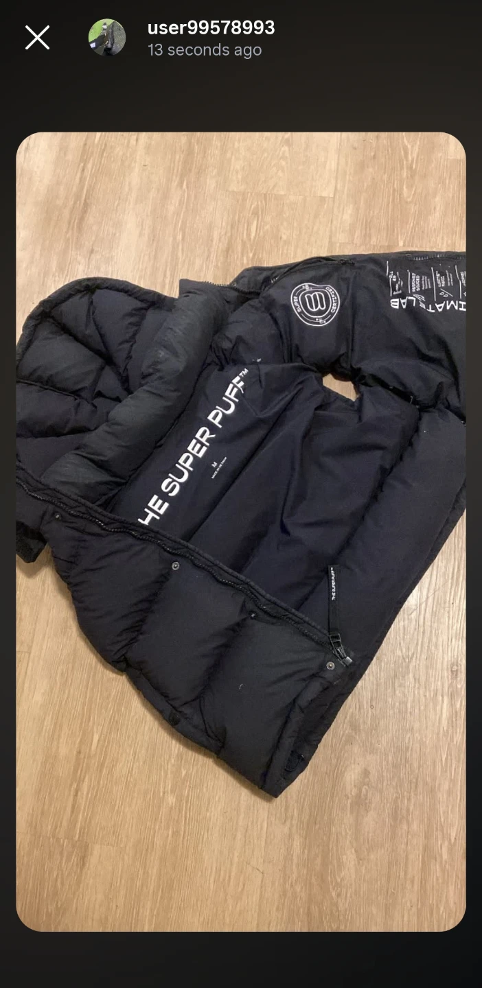 Women super puff xs & m