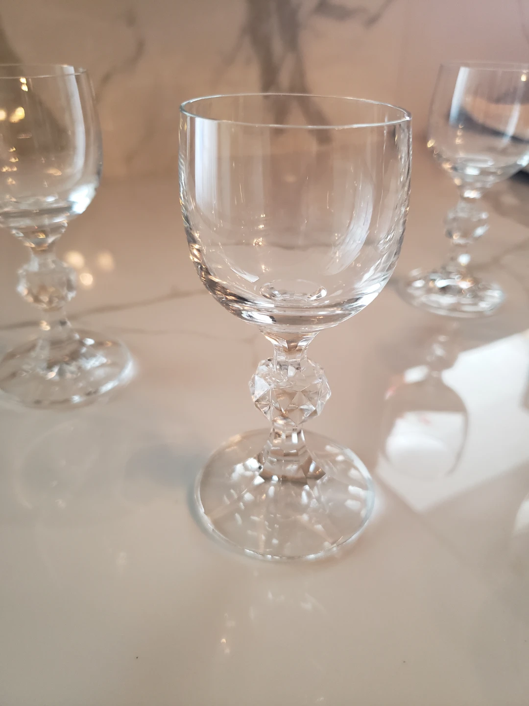 Crystal Cordial Glasses $3 for All 6 - photo 2