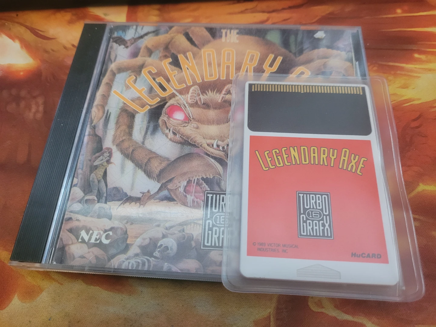 The Legendary Axe TurboGrafx-16 HuCard