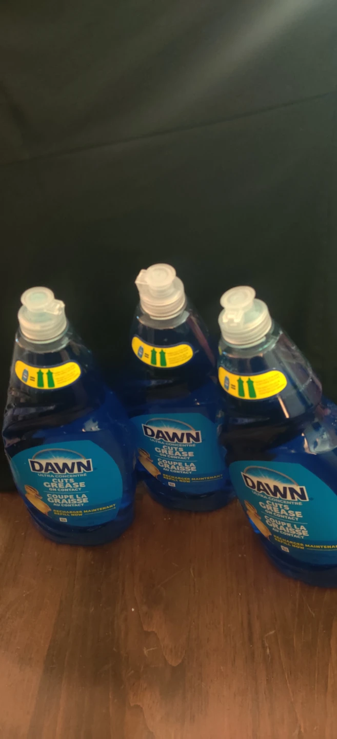 Dawn Ultra Concentrated Dish Soap x3