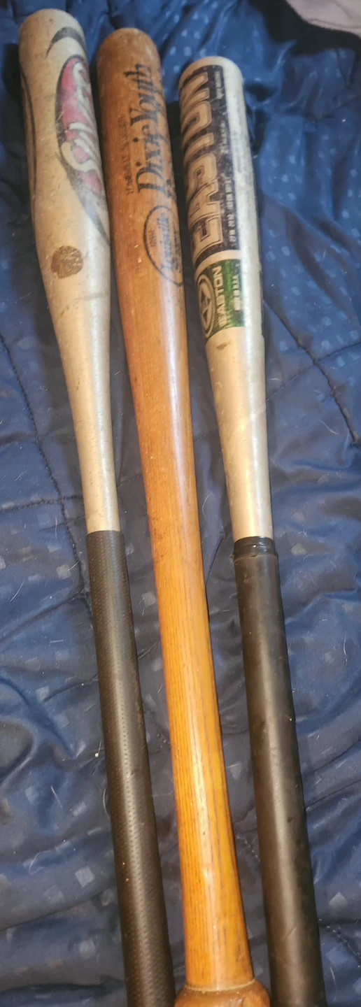 3 Baseball Bats Louisville Slugger Easton Silver Slugger - photo 3