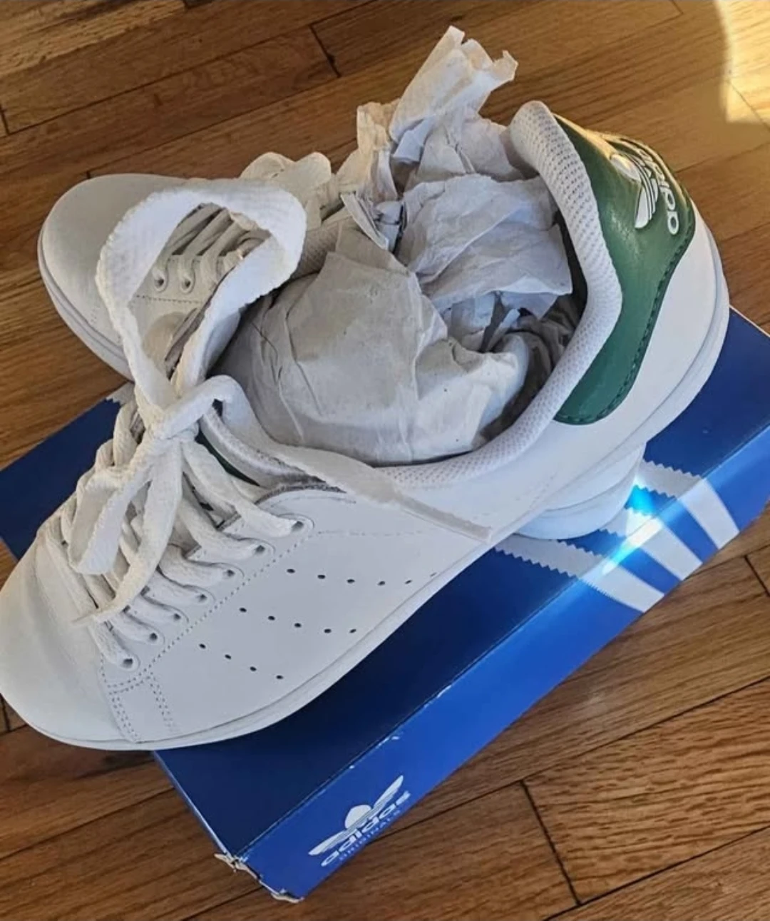 Adidas Stan Smith Sneakers White Green