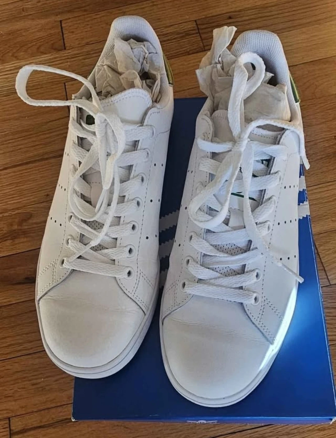 Adidas Stan Smith Sneakers White Green - photo 2