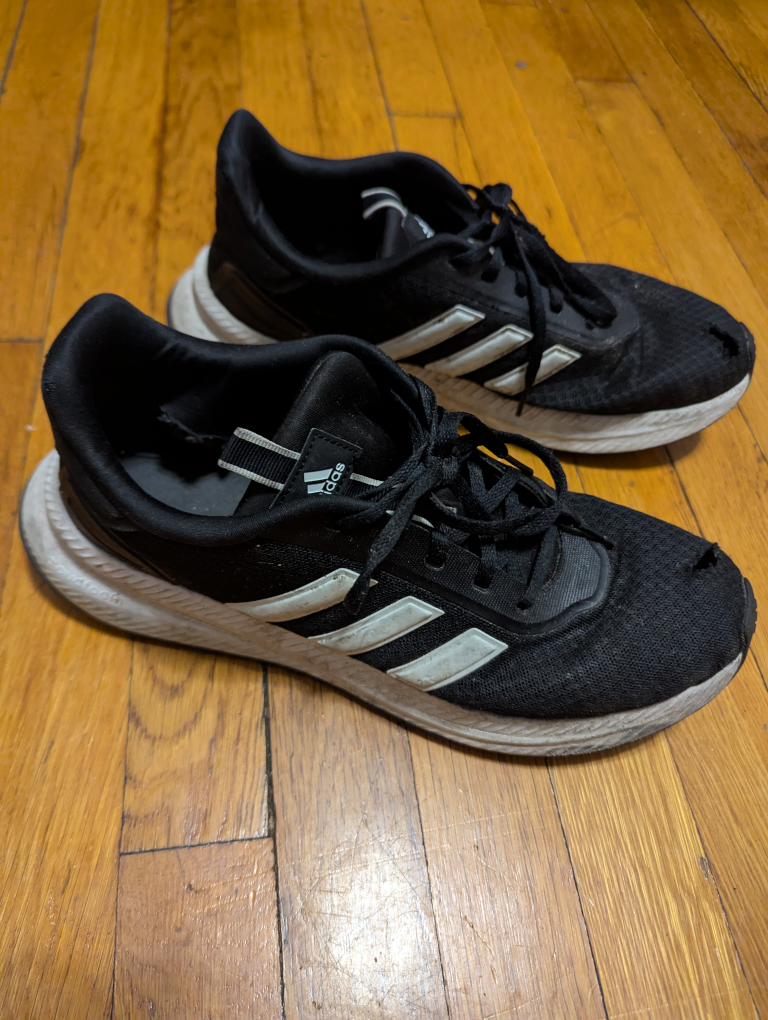 Black Adidas Running Shoes