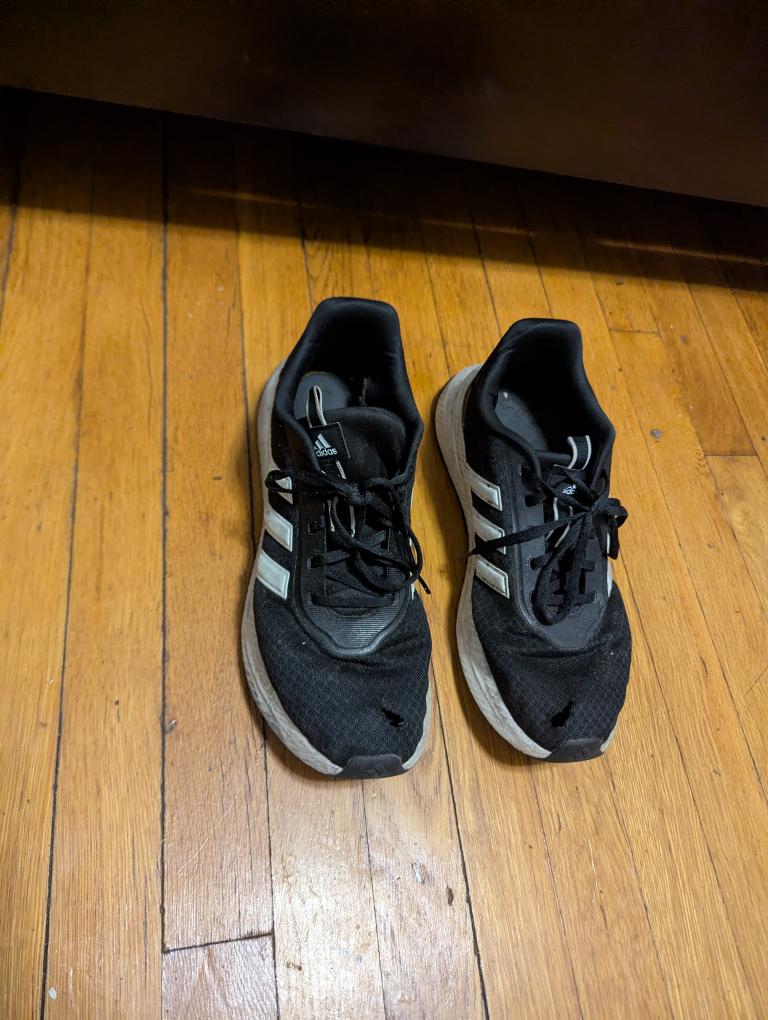 Black Adidas Running Shoes - photo 3