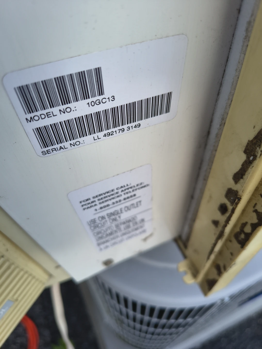 Emerson quiet Kool 10000 btu air conditioner - photo 3