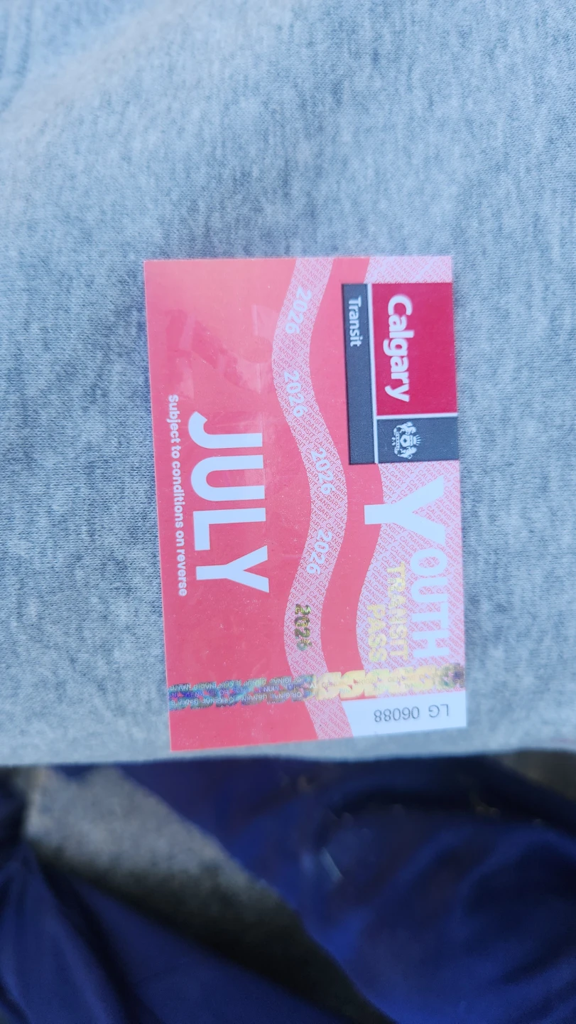 Calgary Transit July Pass 2026
