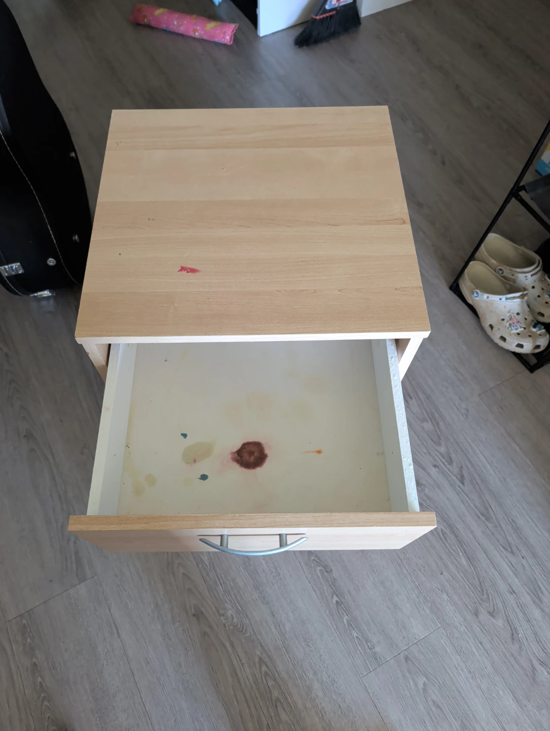 3-Drawer Small Filing Cabinet on wheels - photo 2