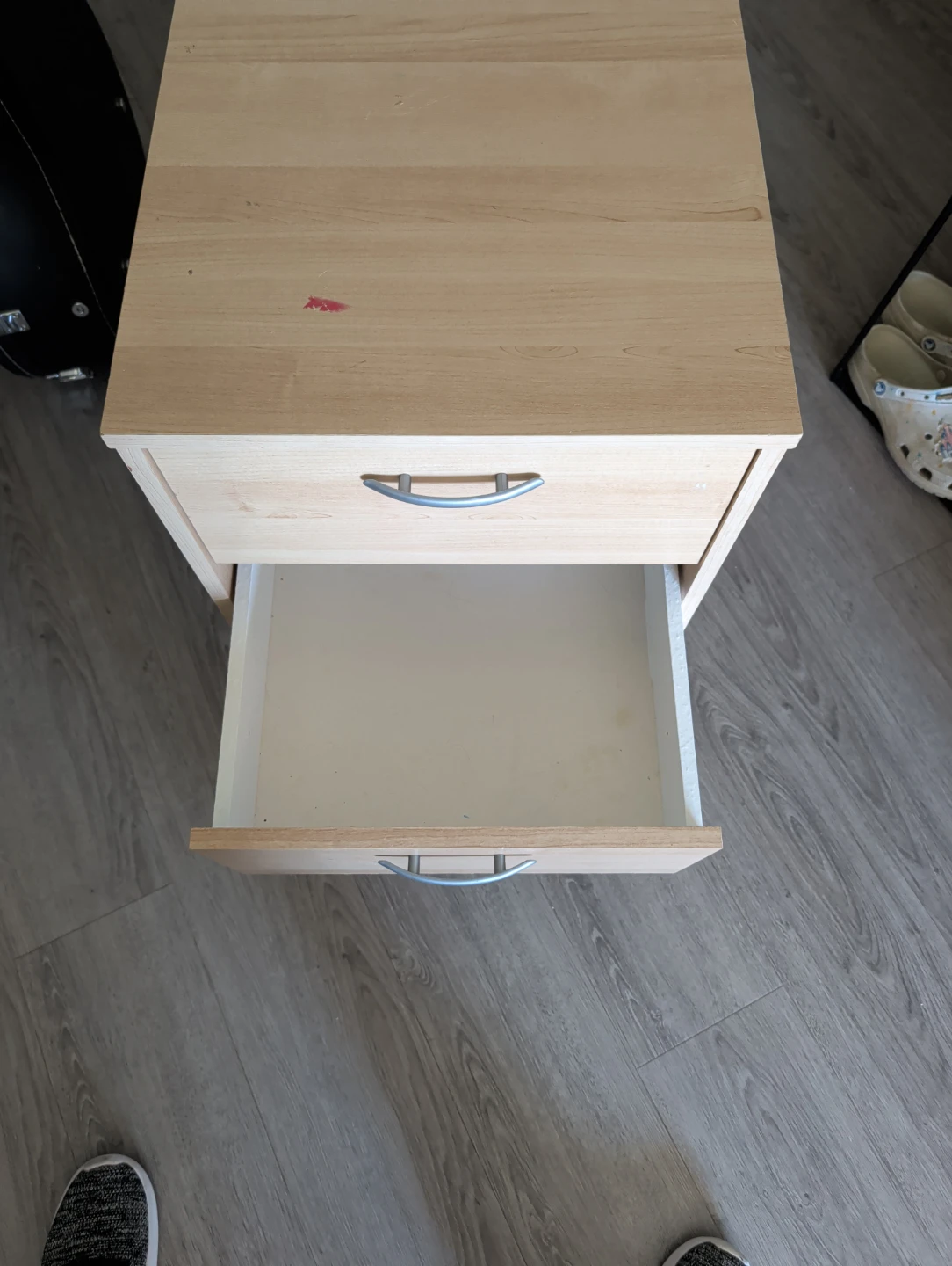 3-Drawer Small Filing Cabinet on wheels - photo 3