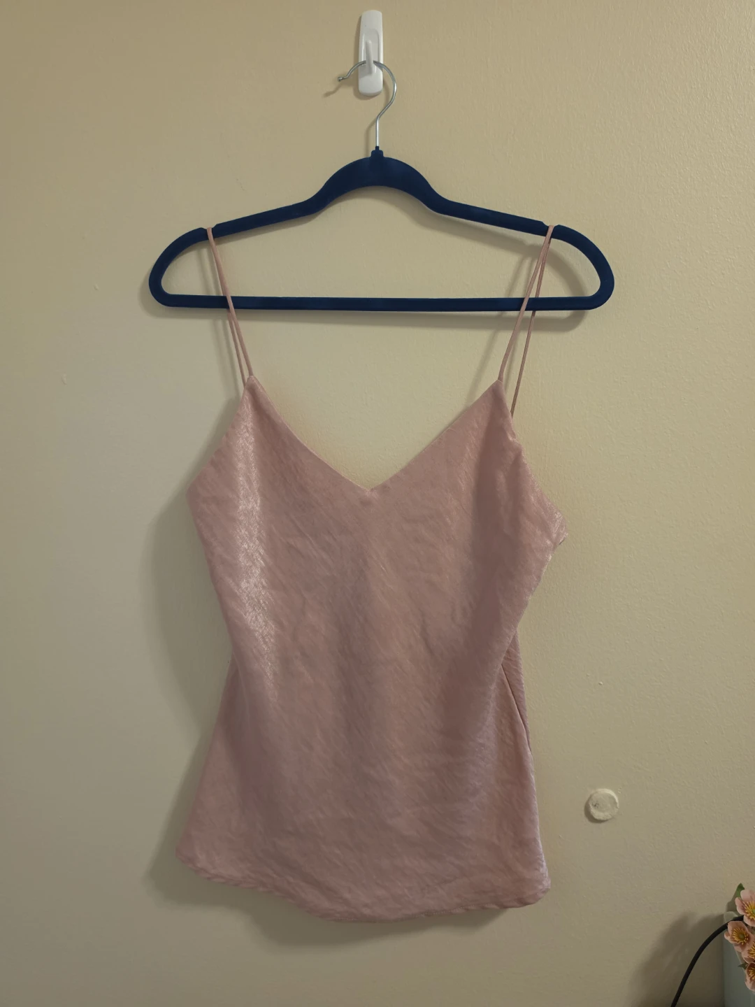 Pink satin Camisole Top size M-L
