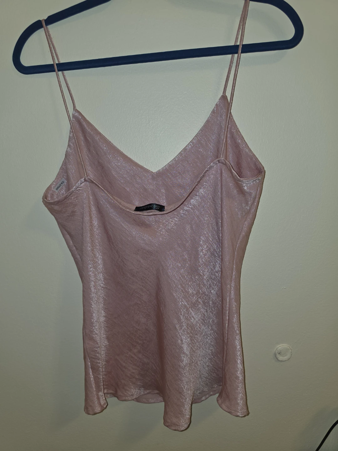 Pink satin Camisole Top size M-L - photo 5