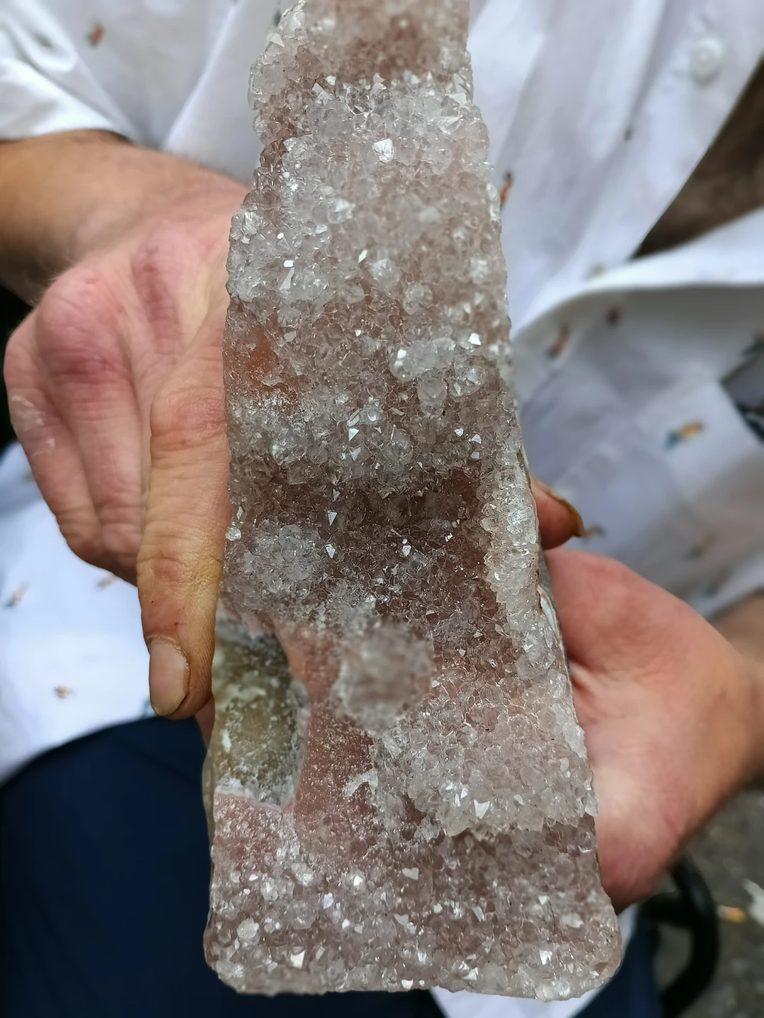 Large Amethyst Geode Slice - photo 2