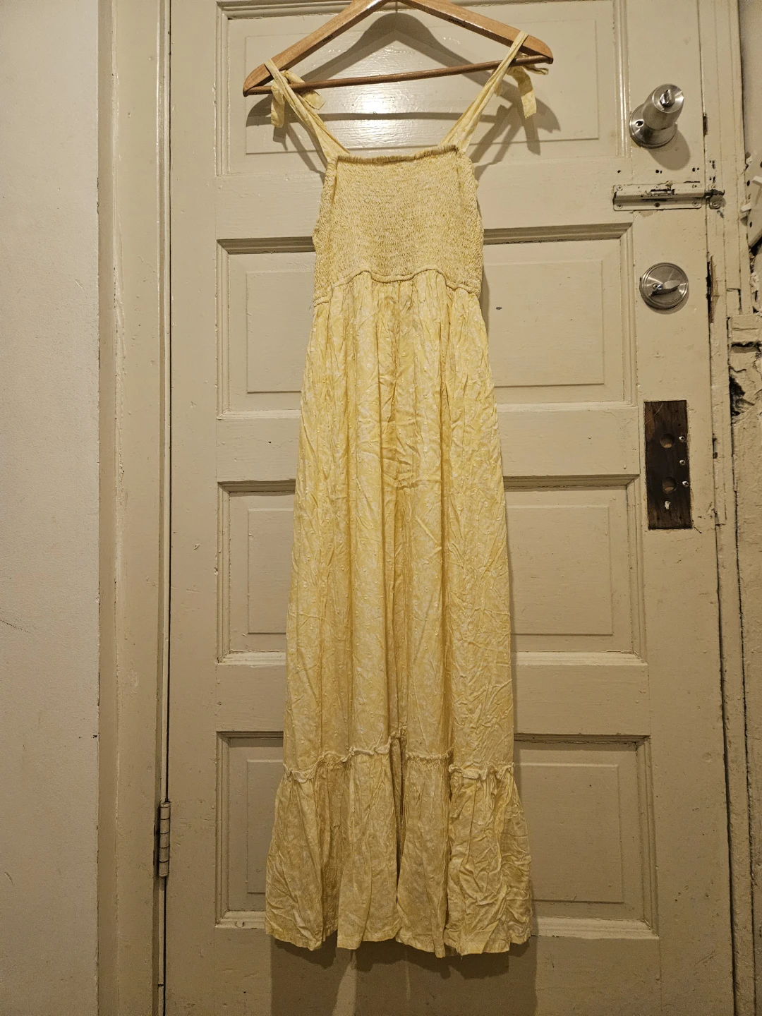Japna Yellow Floral Maxi Dress XS - photo 2