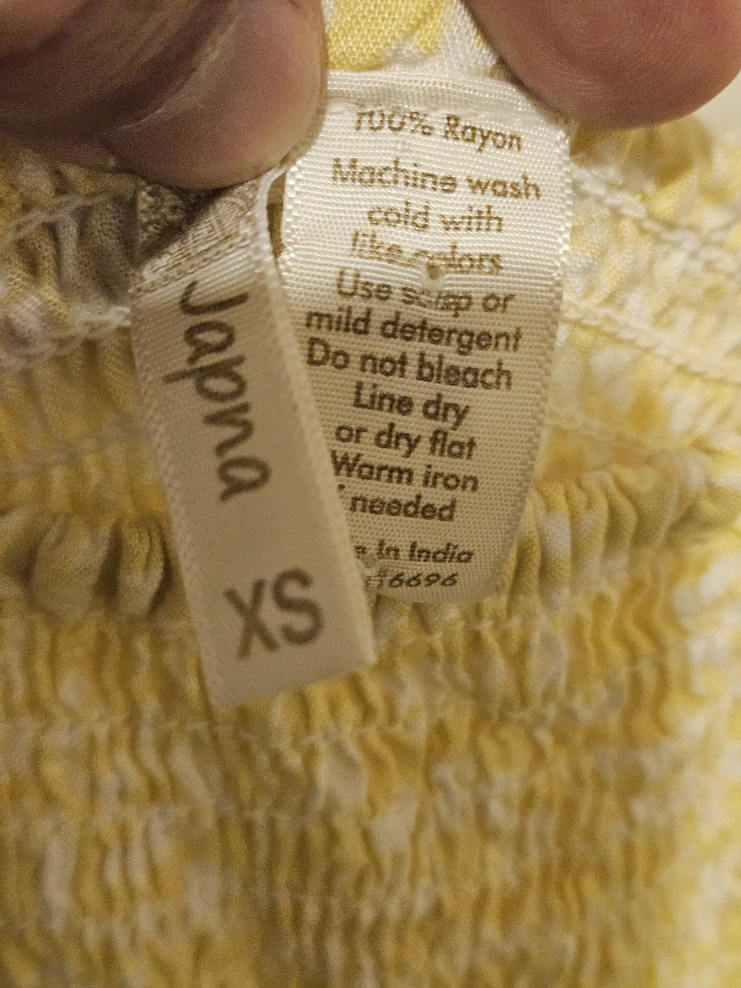 Japna Yellow Floral Maxi Dress XS - photo 3