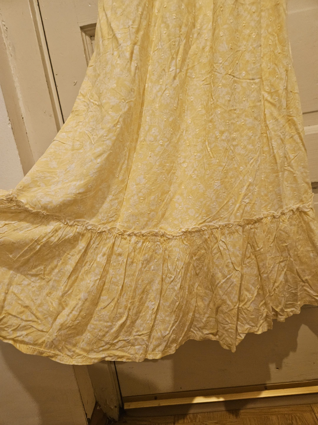 Japna Yellow Floral Maxi Dress XS - photo 5