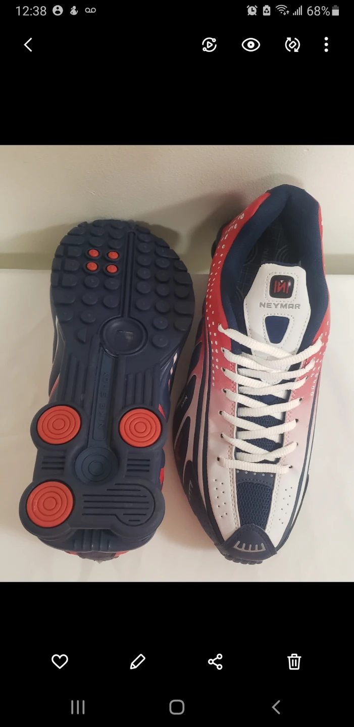 Brand new Nike Shox NZ Neymar Shoes Size 9.5 - photo 4