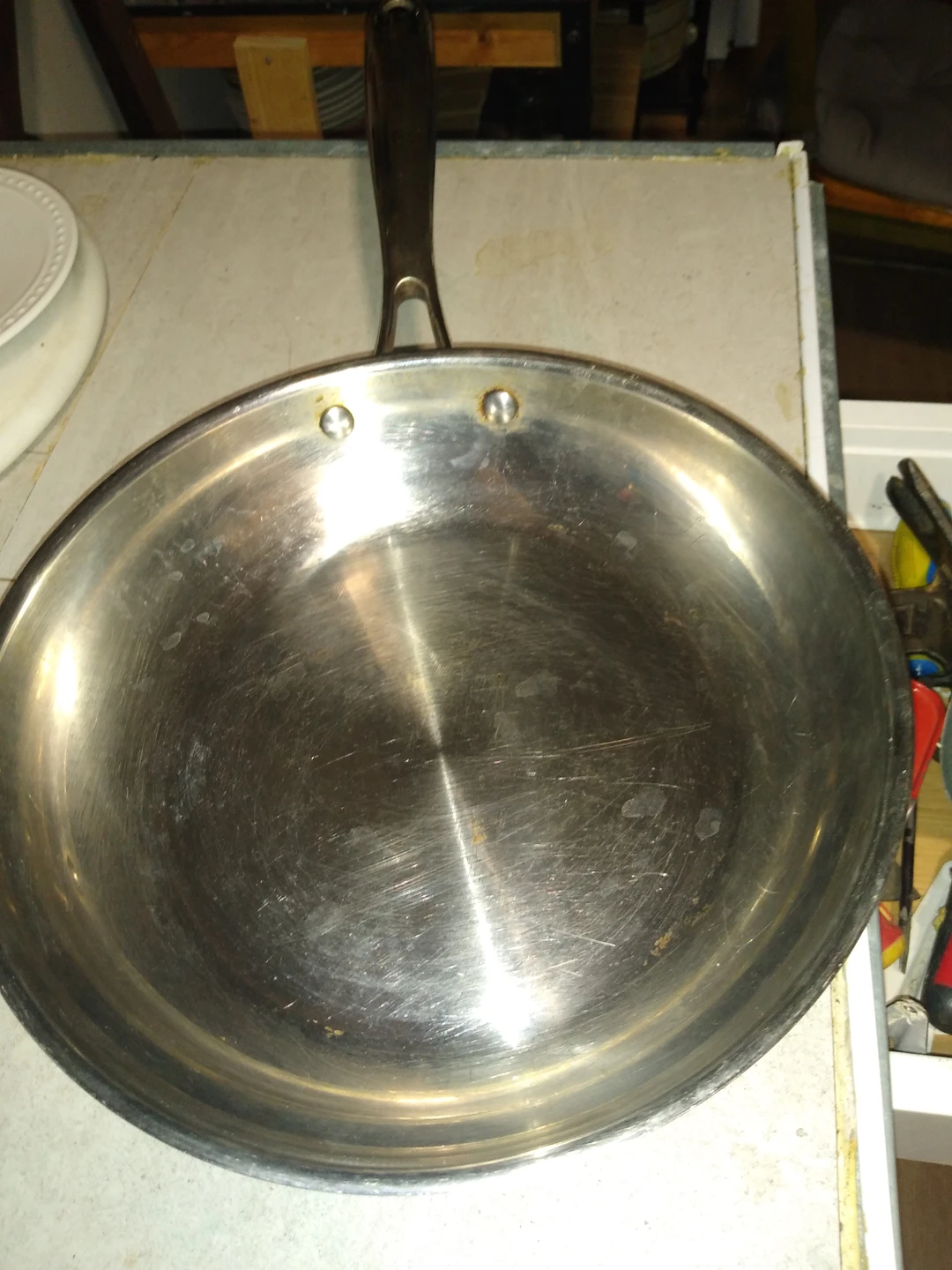 10 inch KitchenAid stainless steel skillet