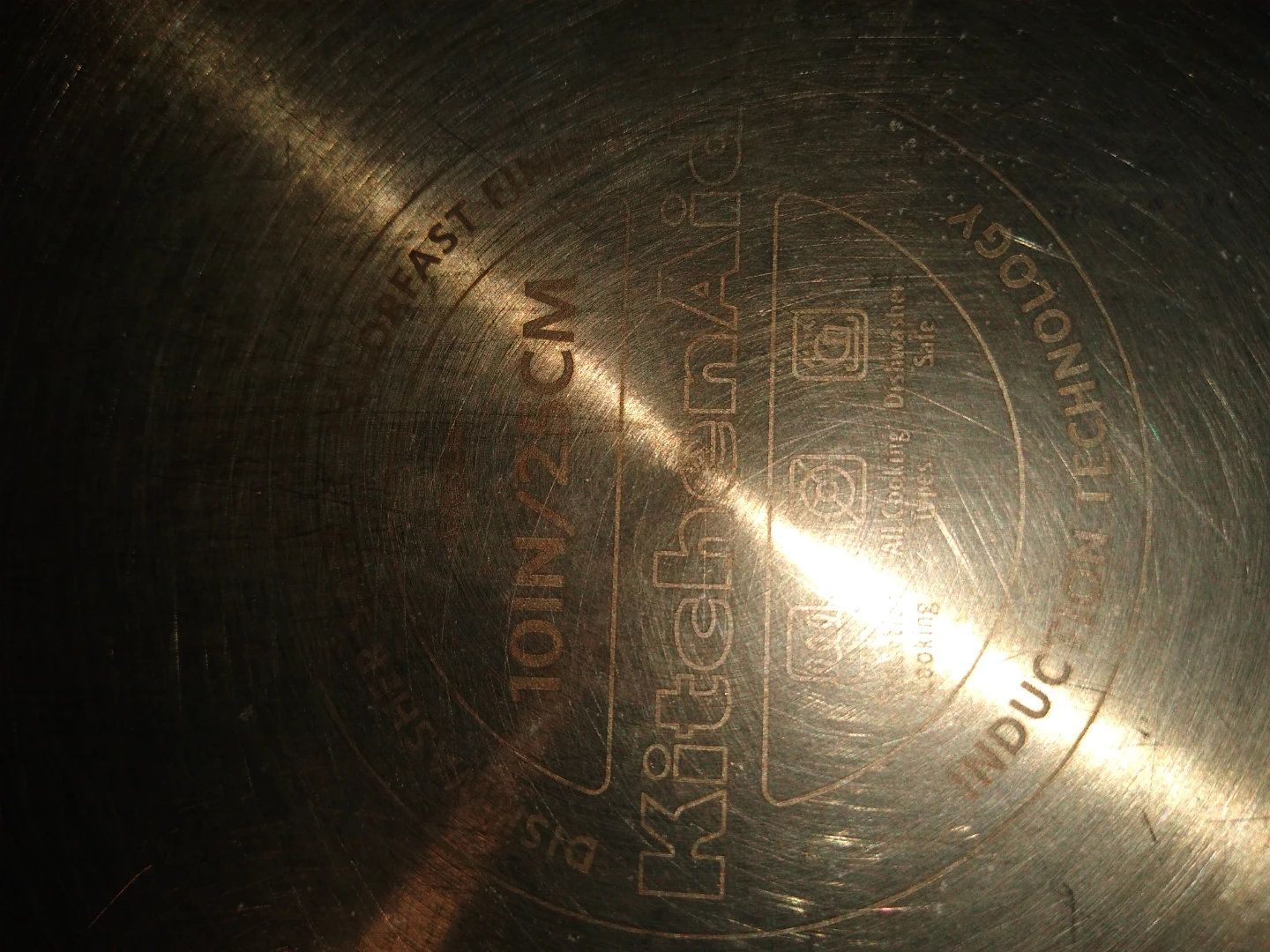 10 inch KitchenAid stainless steel skillet - photo 3