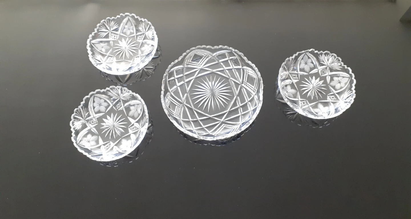 Set of 4 Glass dishes - photo 3