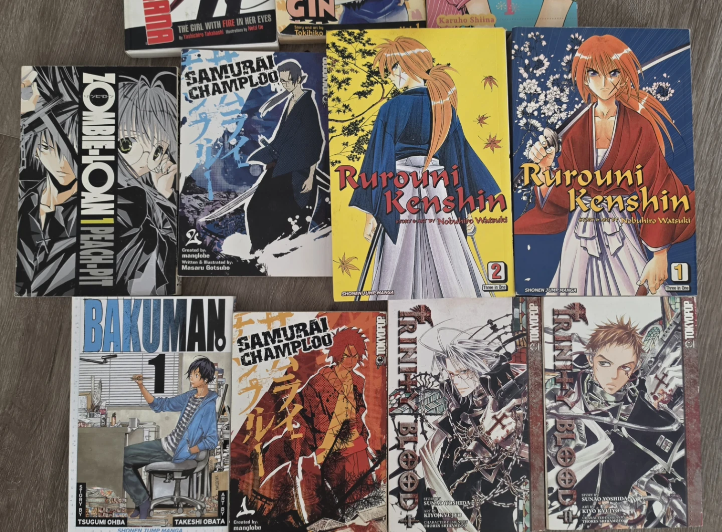 Manga Collection - Rurouni Kenshin, Samurai Champloo,  and more - photo 2