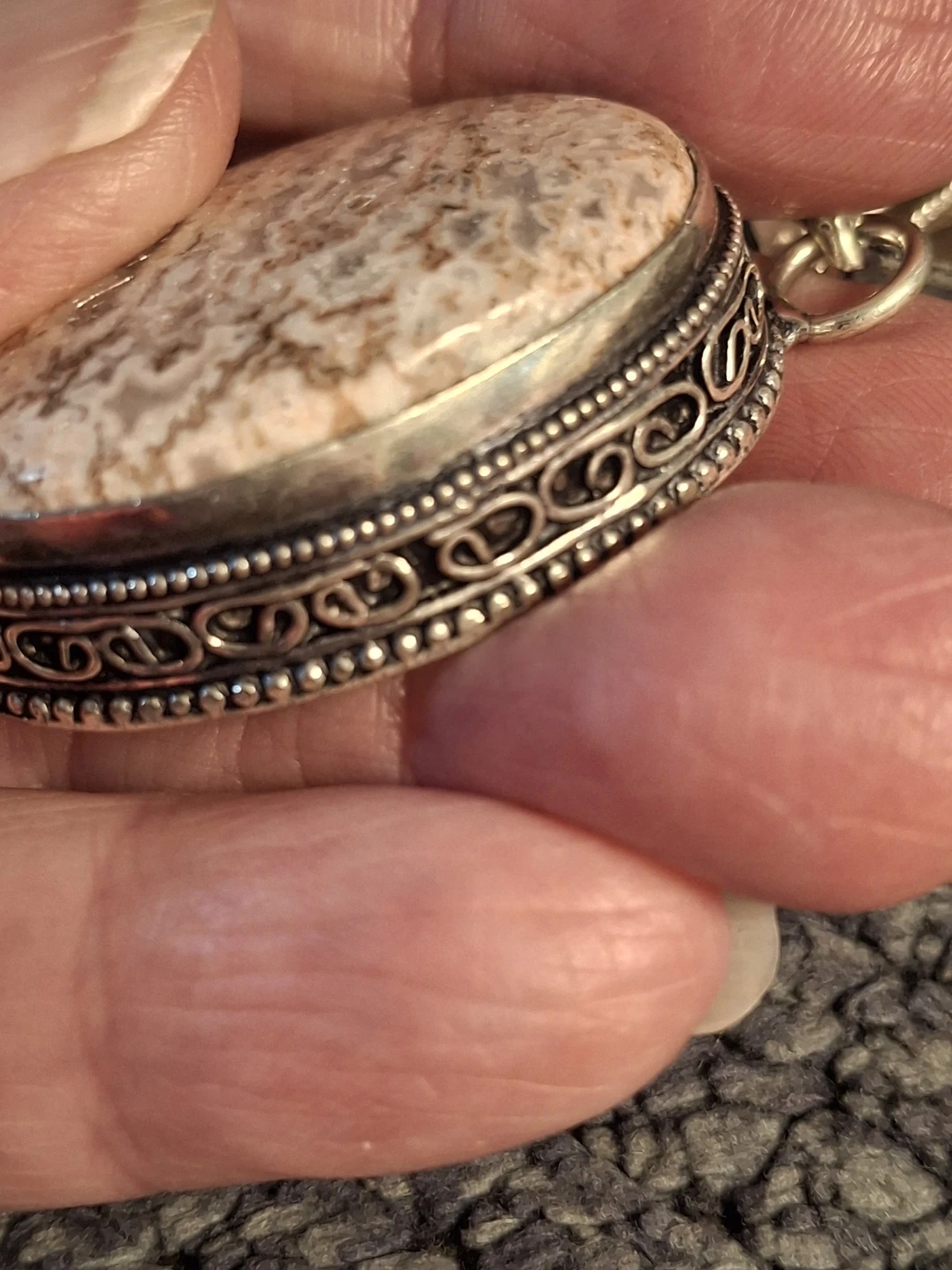 Champagne Agate Necklace - photo 4