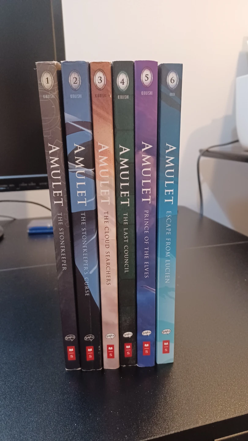 Amulet Graphic Novels Books 1-6 - photo 3