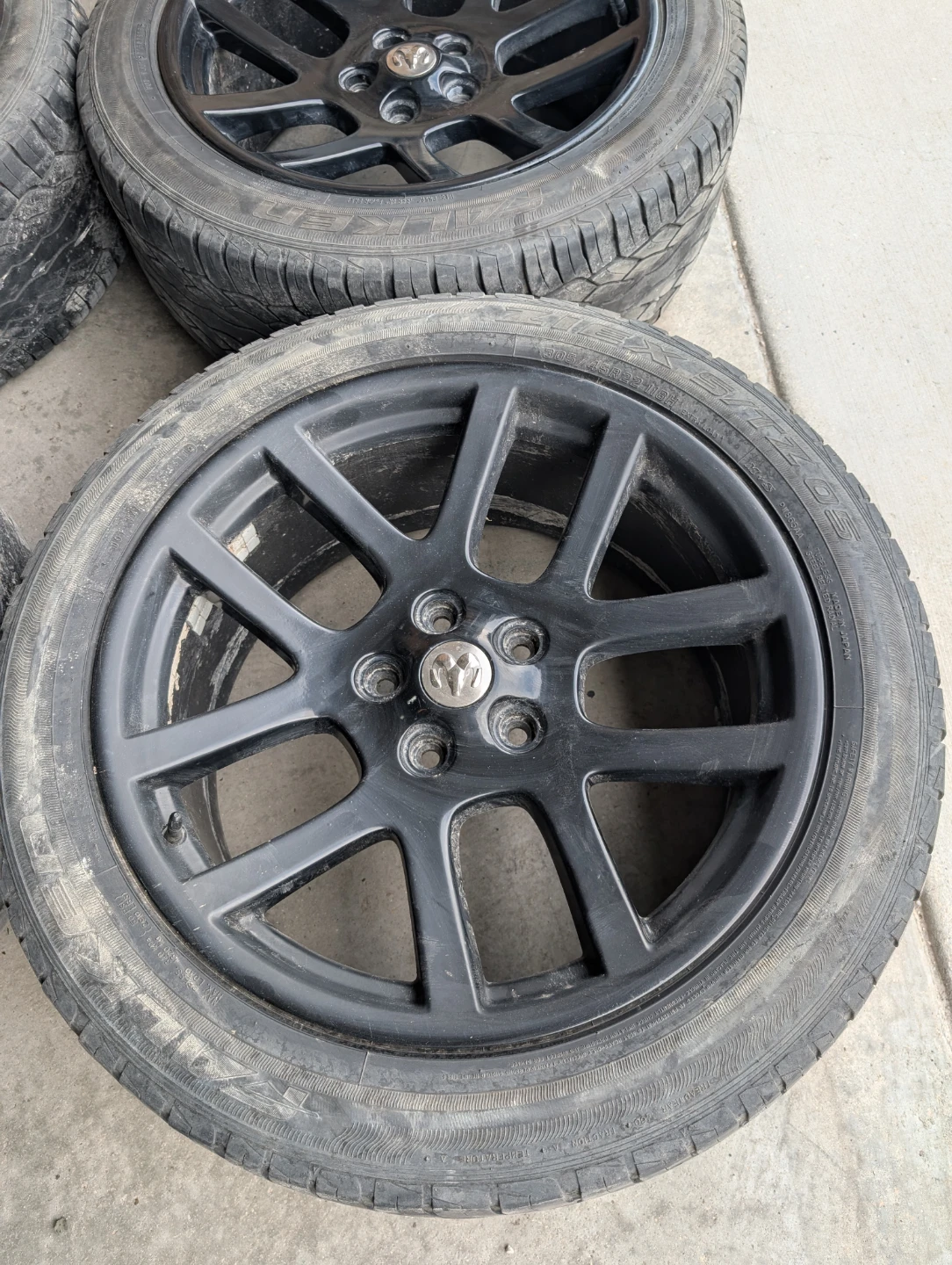 (4)-22 Inch Dodge Ram Rims 5x139.7 - photo 2