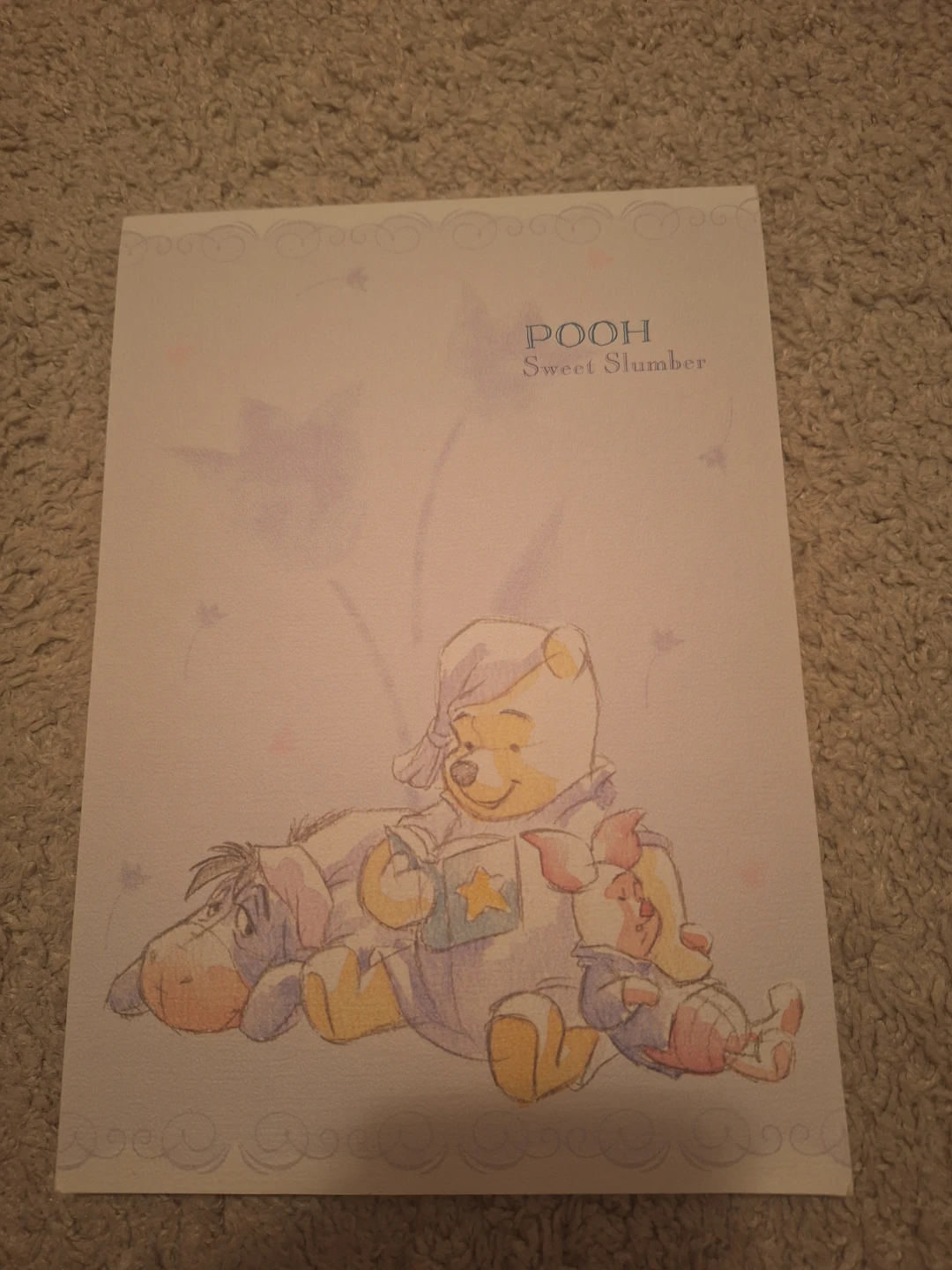 Winnie the Pooh Lines Paper