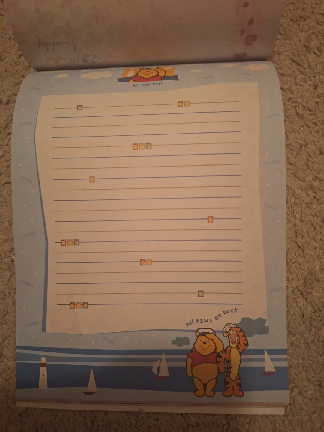 Winnie the Pooh Lines Paper - photo 3
