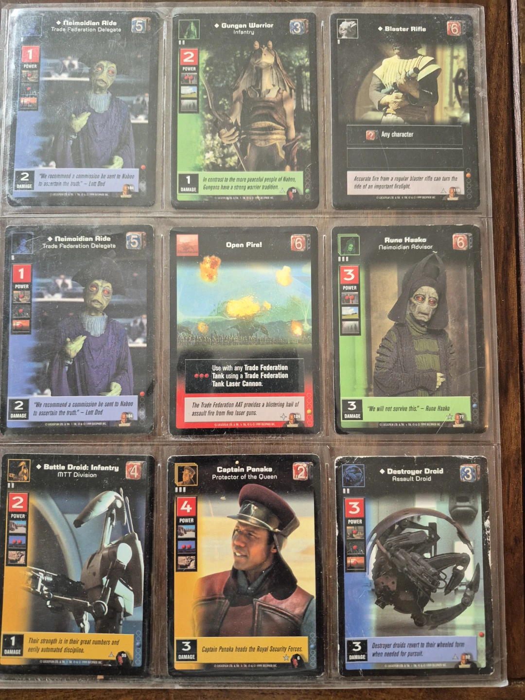 Young Jedi cards