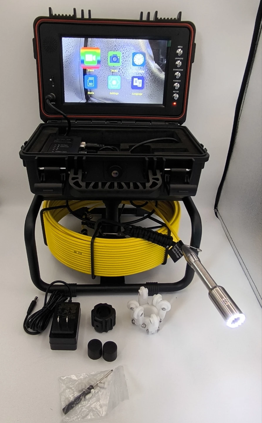 PROFESSIONAL 1080P SELF-LEVELING SEWER / DRAIN INSPECTION CAMERA