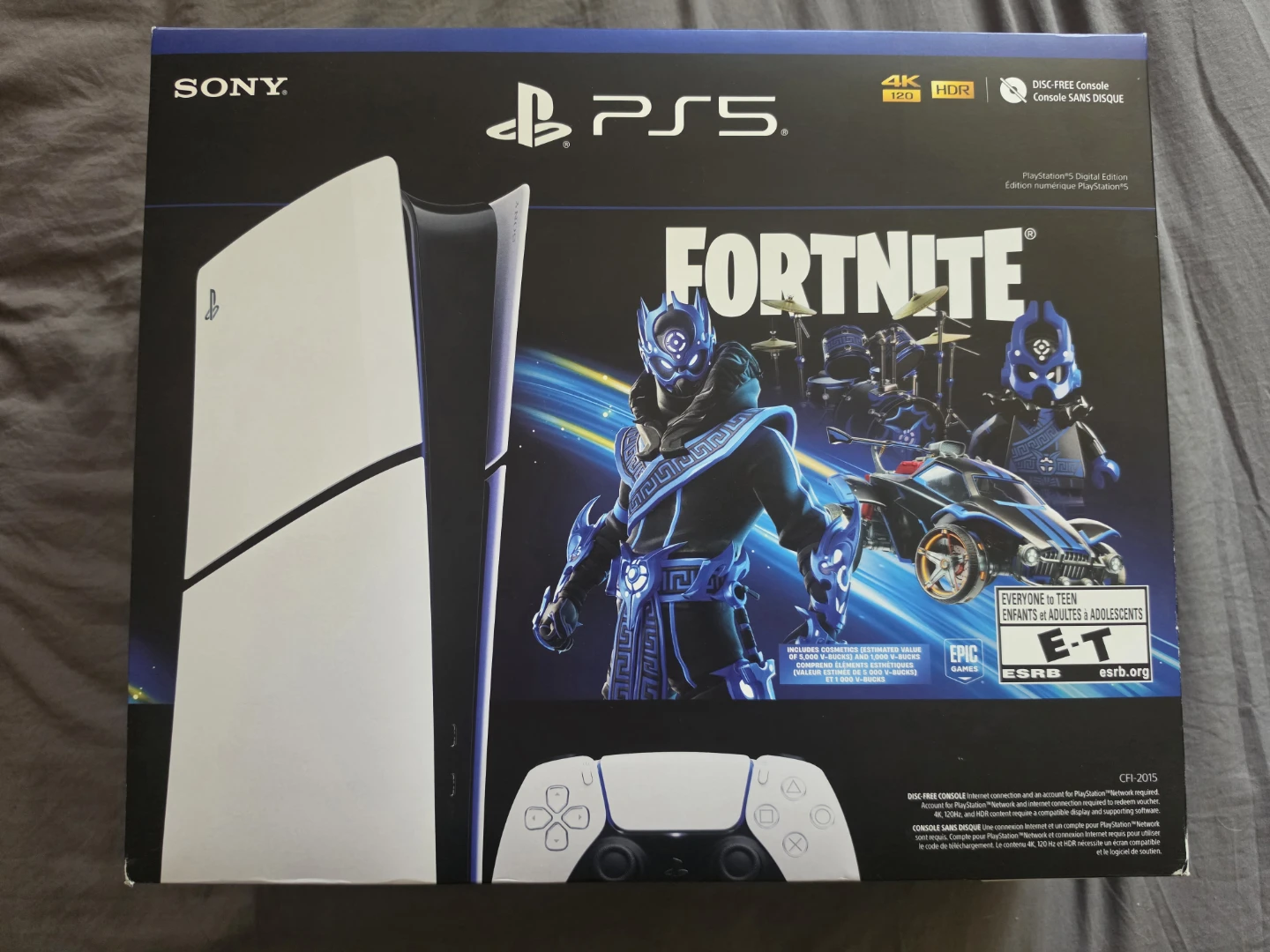Sony PlayStation 5 Slim Digital Console (1TB, Fortnite Edition) - photo 2