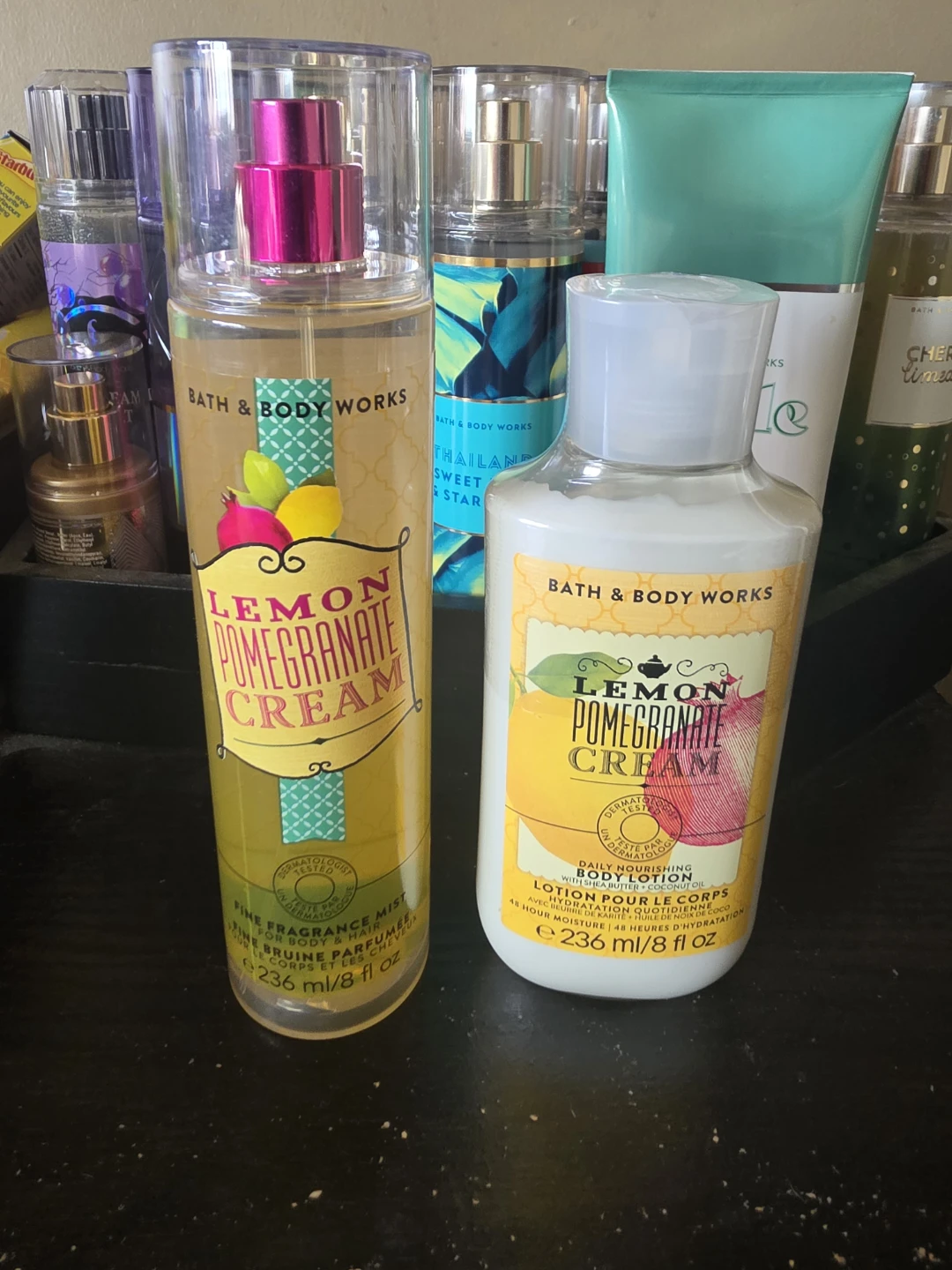 Bath & Body Works Lemon Pomegranate Cream  Mist & Lotion