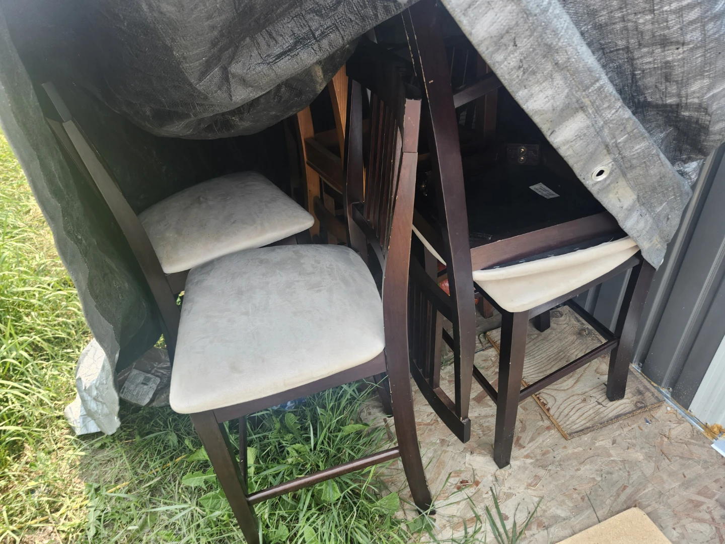 Dining Table and Chairs tall