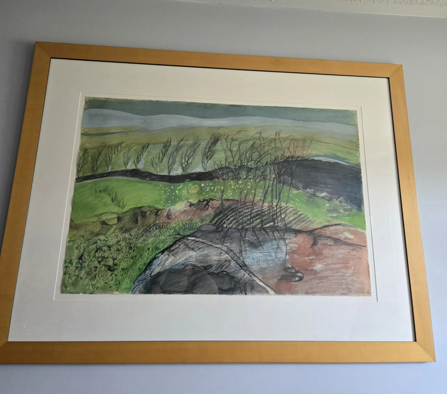 Framed Landscape Artwork