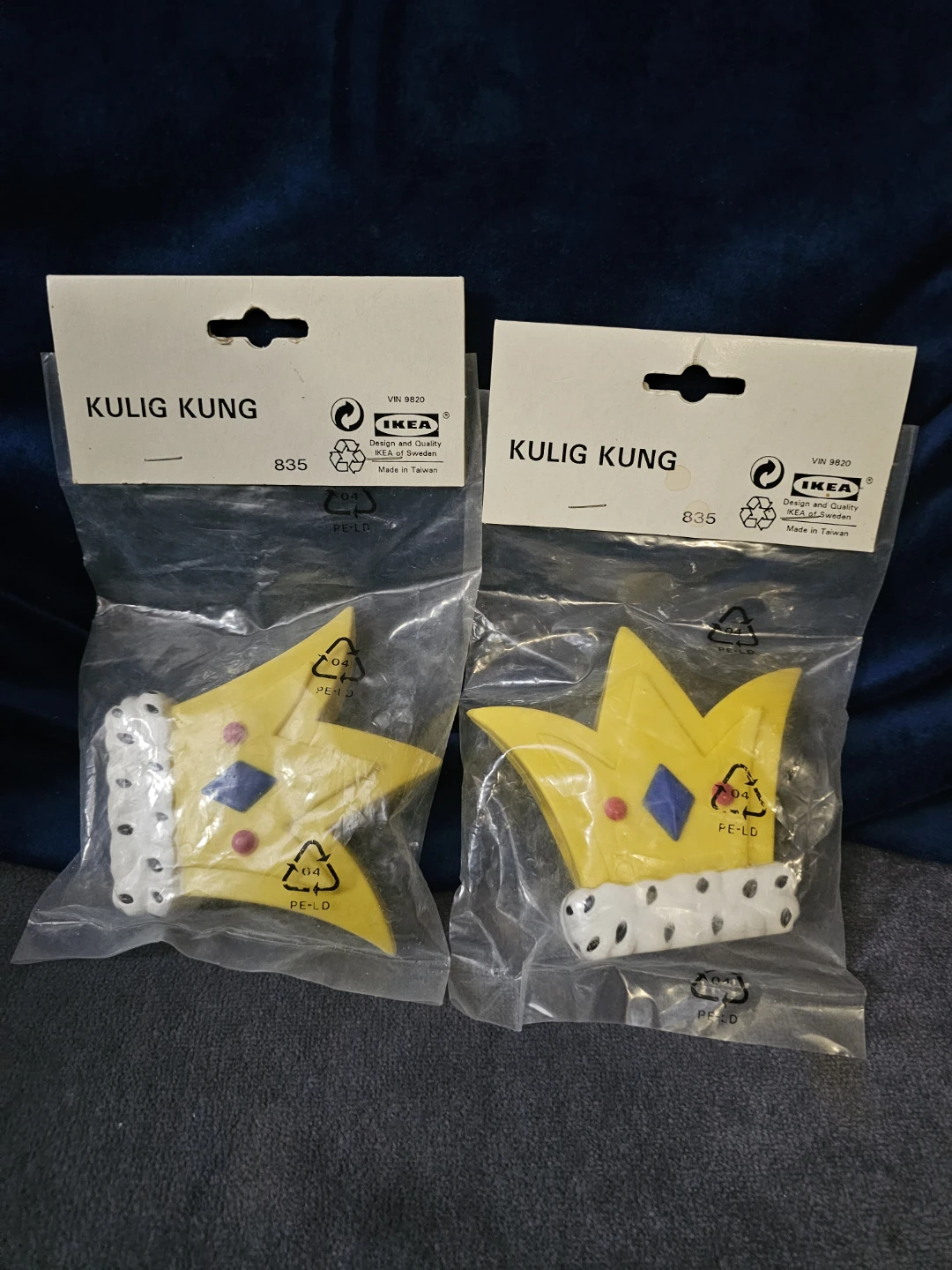 IKEA KULIG KUNG Crown Decor (2 Pack)