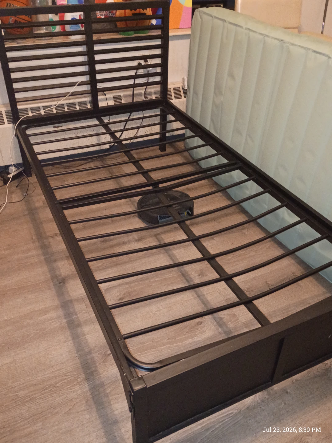 Black Metal Bed Frame