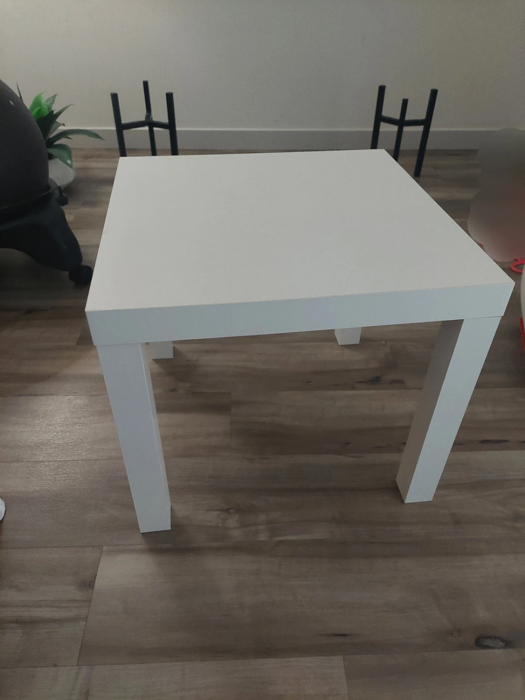 Moving Sale Ikea White Side Table - photo 2