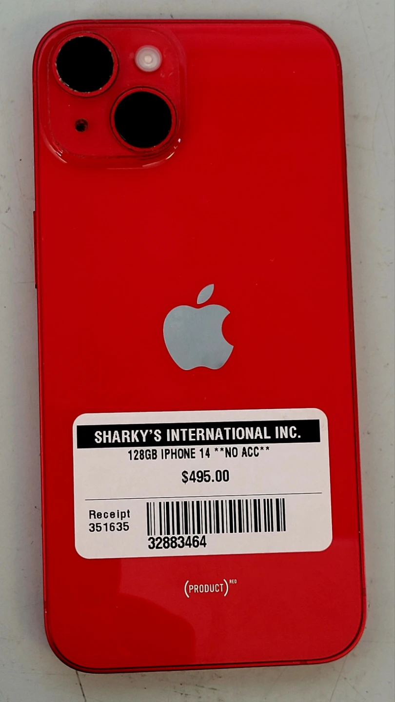 128GB (PRODUCT)RED IPhone 14  (32883464) - photo 2