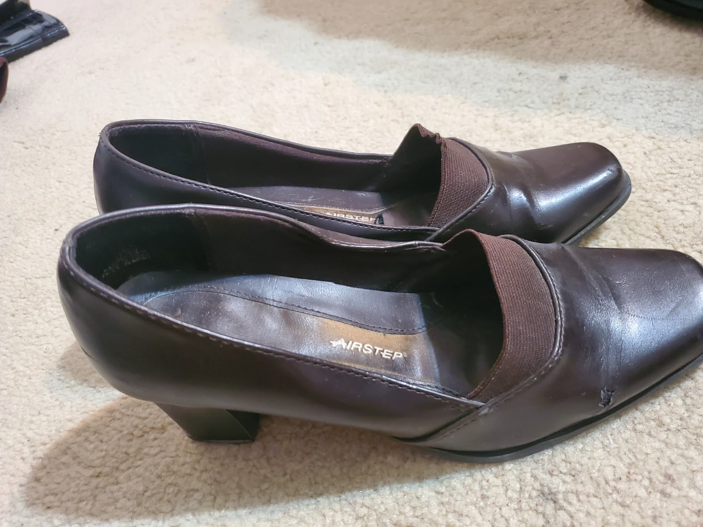 Brown Block Heel Shoes - photo 4