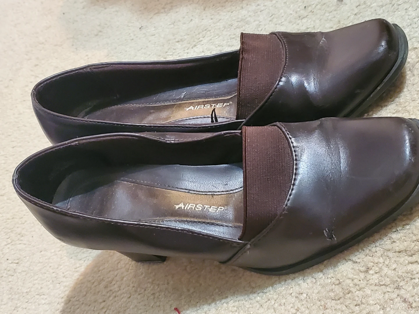 Brown Block Heel Shoes - photo 5
