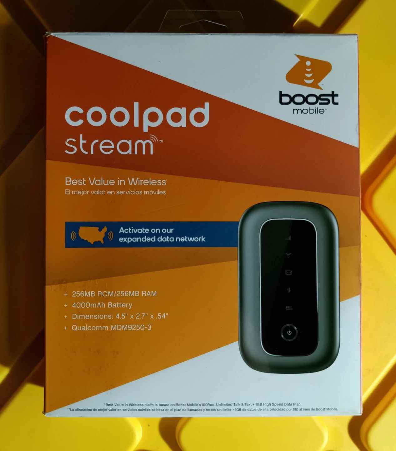 Boost Mobile Coolpad Stream Hotspot (New)