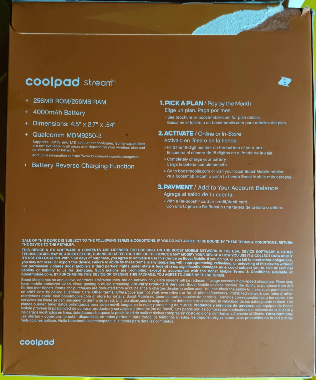 Boost Mobile Coolpad Stream Hotspot (New) - photo 5