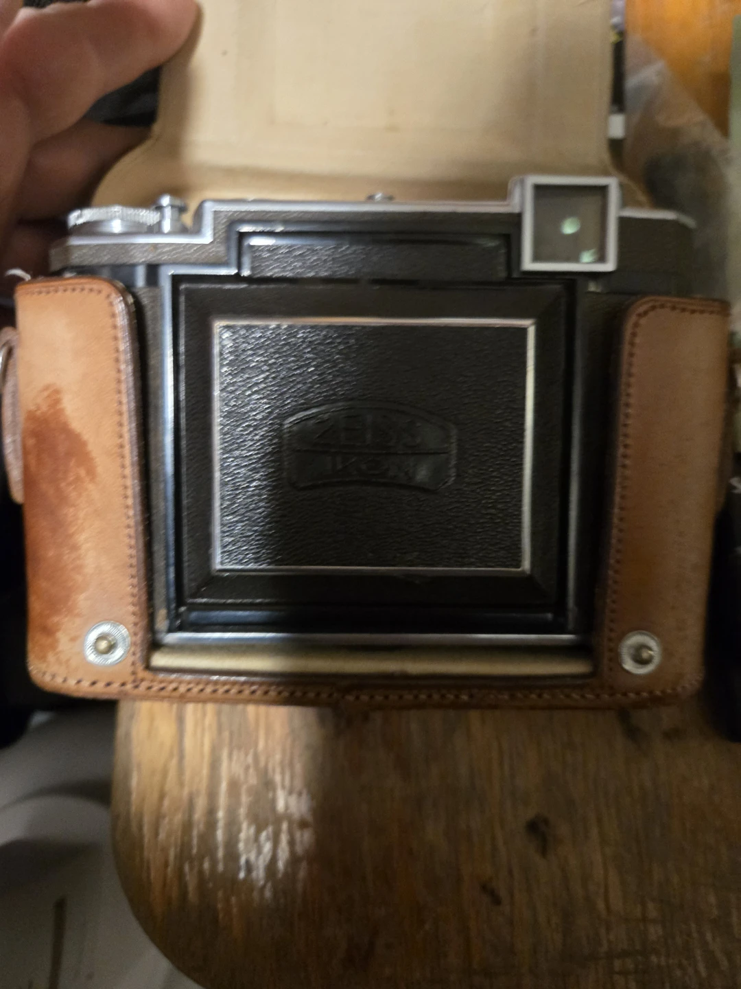 Zeiss Ikon Camera with Leather Case
