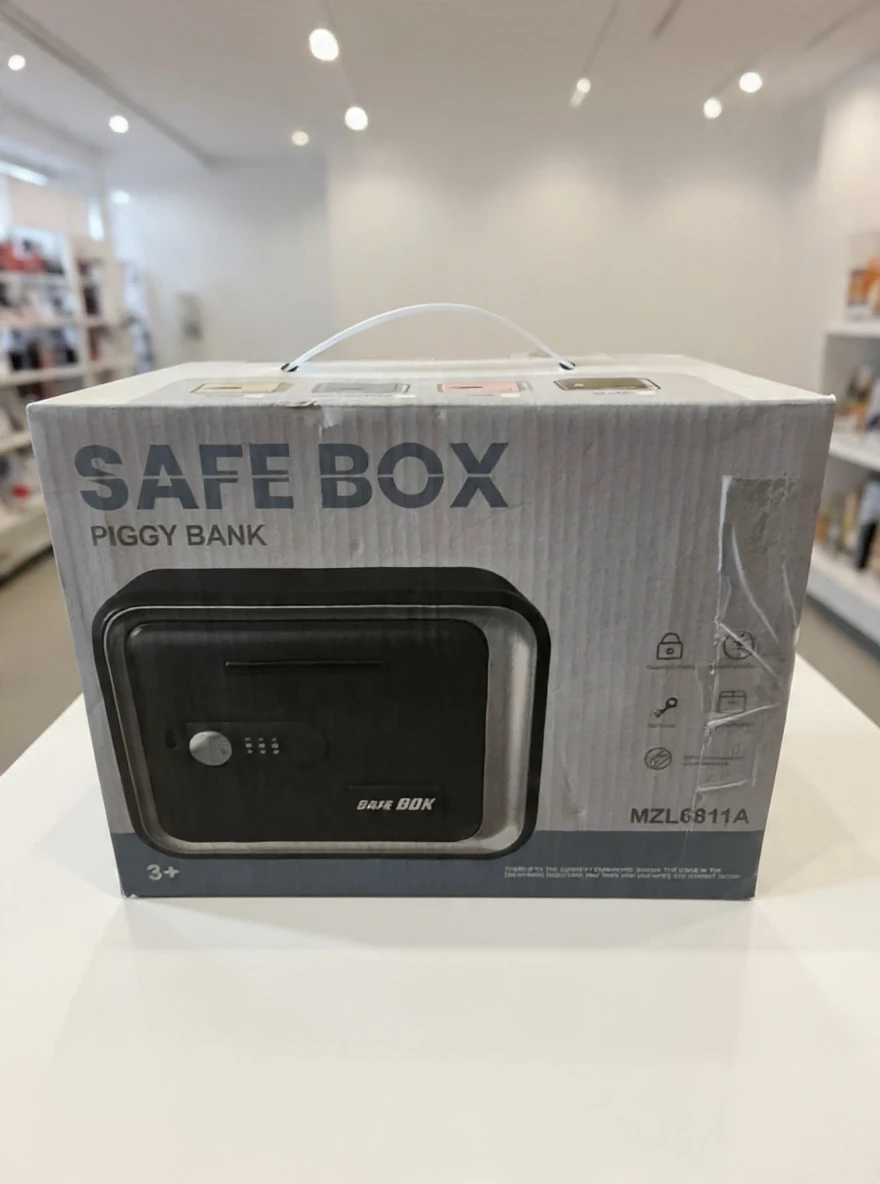 New Safe Box Piggy Bank MZL6811A