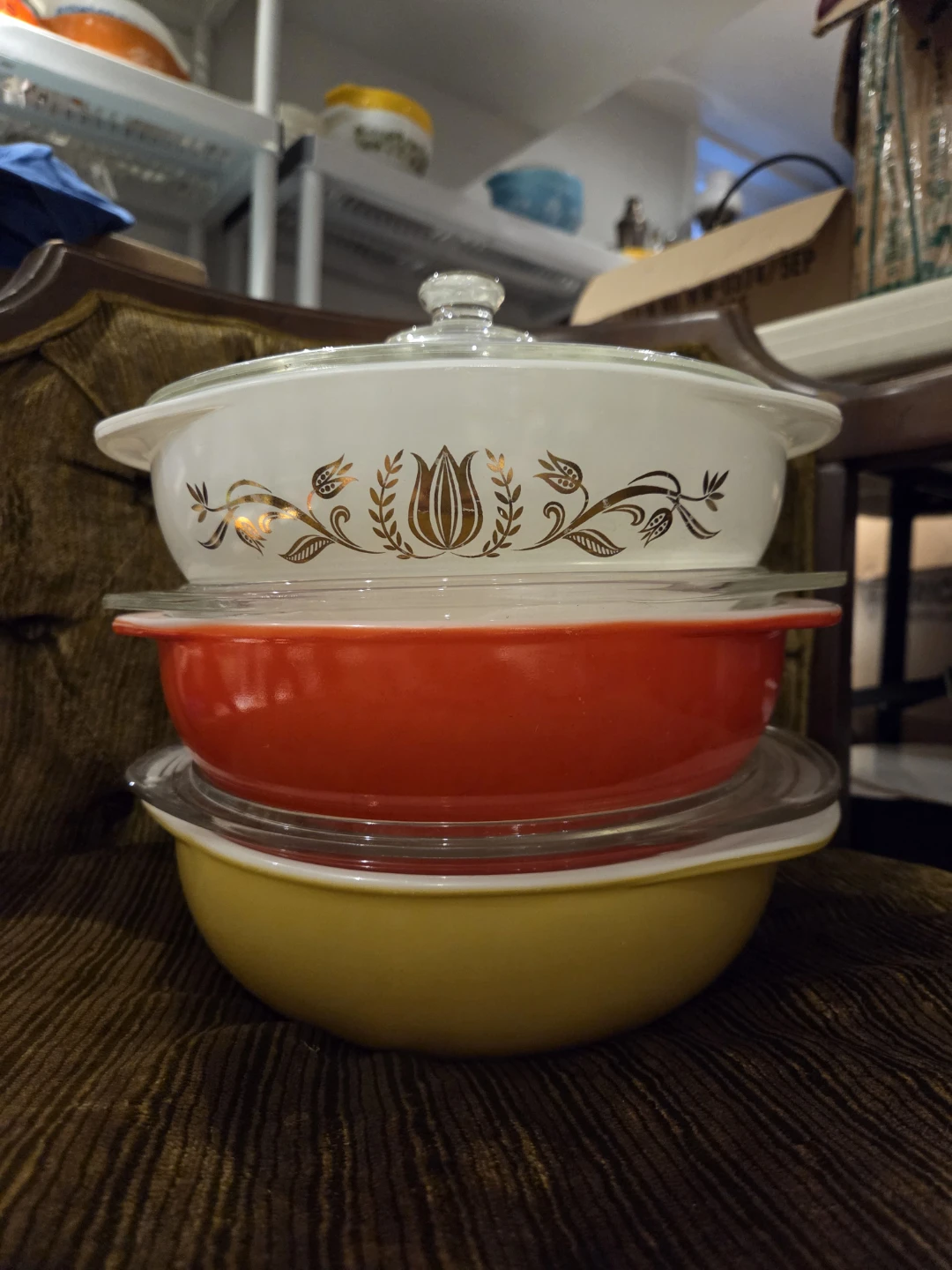 Vintage Pyrex Casserole Dishes with Lids - photo 3